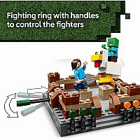 Minecraft Movie: Woodland Mansion Fighting Ring 