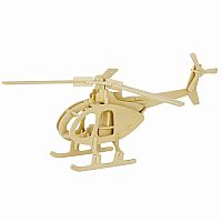 Helicopter - 3D Wooden Puzzle