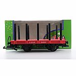 Lehmann Toy Train Red Field Stake Bed Wagon - G Scale  