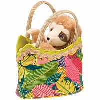 Jungle Leaf Sak with Sloth 