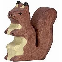 Brown Squirrel Figure 