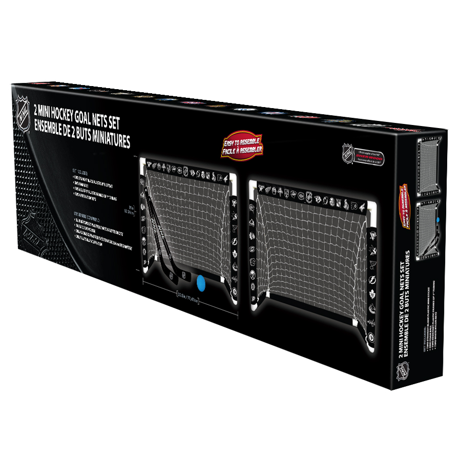 2 Mini Hockey Goal Nets Toy Sense