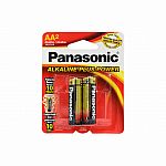 AA Panasonic Alkaline Plus Power Batteries - 2 Pack  
