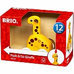 Push and Go Giraffe