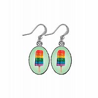 Rainbow Popsicle Earrings