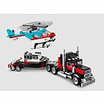 Creator 3in1: Flatbed Truck with Helicopter