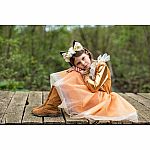 Woodland Fox Dress with Headband - Size 5-6