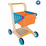 Wooden Shopping Cart  