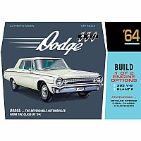 AMT 1964 Dodge Hardtop 330 1/25 Scale Plastic Model Kit