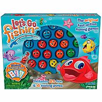 Let's Go Fishin Game with bonus Go Fish Cards