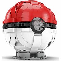 Pokemon Mega Construx Jumbo Poké Ball.