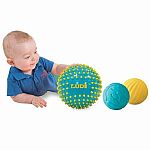 3 Sensory Balls - Blue