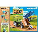 Country: Harvester Tractor with Trailer.