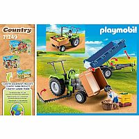 Country: Harvester Tractor with Trailer.