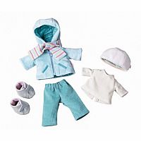 Frida Dress Set - Winter Clothing 12 inch.