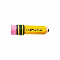 Ticonderoga Pencil Shaped Erasers.