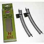 Guage Nickel Silver Curved Track - N Scale