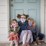 Super-Duper Safety Masks! - Flowers  