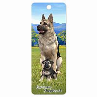 German Shepherd - 3D Bookmark