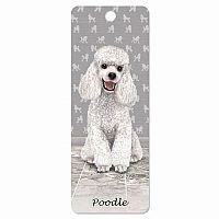 Poodle - 3D Bookmark