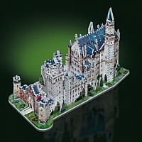 Neuschwanstein Castle 3D Puzzle - Wrebbit