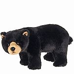 Flint Plush Black Bear - Bearington Collection