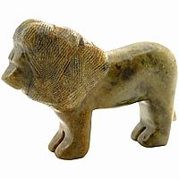 Lion & Elephant Soapstone Carving Kit   