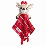 Baby's First Christmas Rudolph the Red-Nosed Reindeer Blanket - Clarice