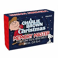 A Charlie Brown Christmas Memory Master Card Game.