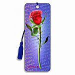 Red Rose - 3D Bookmark