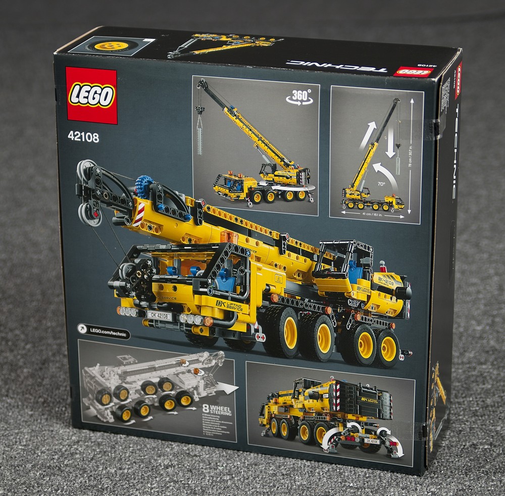 Lego Technic Mobile Crane. Toy Sense