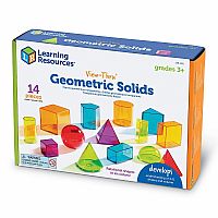 View-Thru Geometric Solids.