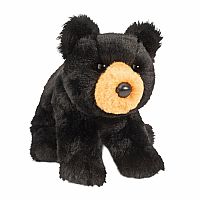 Mini Cubbie Soft Black Bear 