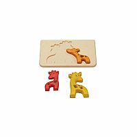 Giraffe Puzzle - Plan Toys, Retired