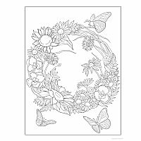 Creative Haven - Wildflowers Coloring Book