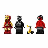 Marvel: Iron Man Car & Black Panther vs. Red Hulk 