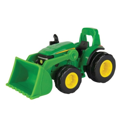 TOMY John Deere Mighty Movers Tractor Loader. Toy Sense