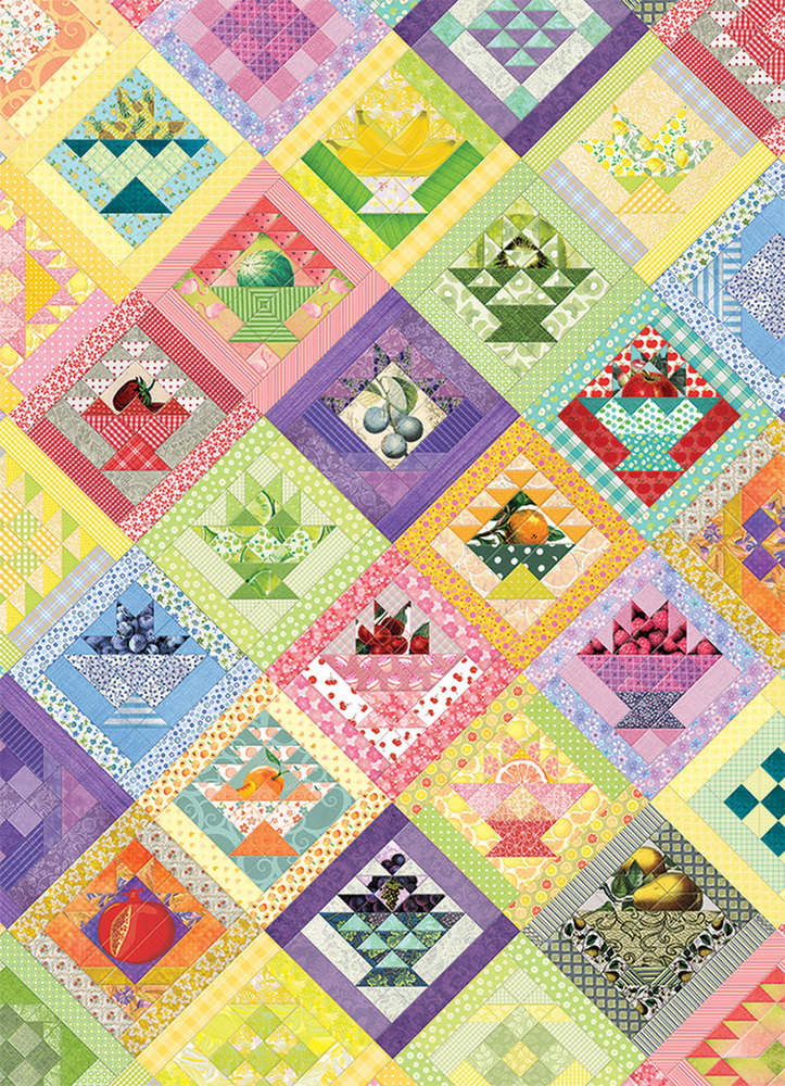 Fruit Basket Quilt Cobble Hill Toy Sense