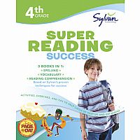 Sylvan 4th Grade Super Reading Success Workbook