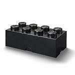 Lego Storage Brick - 8 Knobs Black