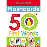 Flashcards: 50 First Words.