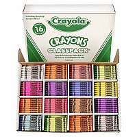 Crayola 16-Colour Regular Crayons - Retired