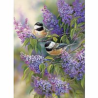 Chickadees and Lilacs - Cobble Hill