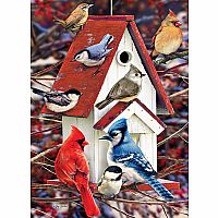 Winter Birdhouse - Cobble Hill