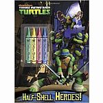 Half Shell Heroes! - TMNT Colouring Book