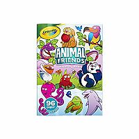96-Page Colouring Book - Animal Friends