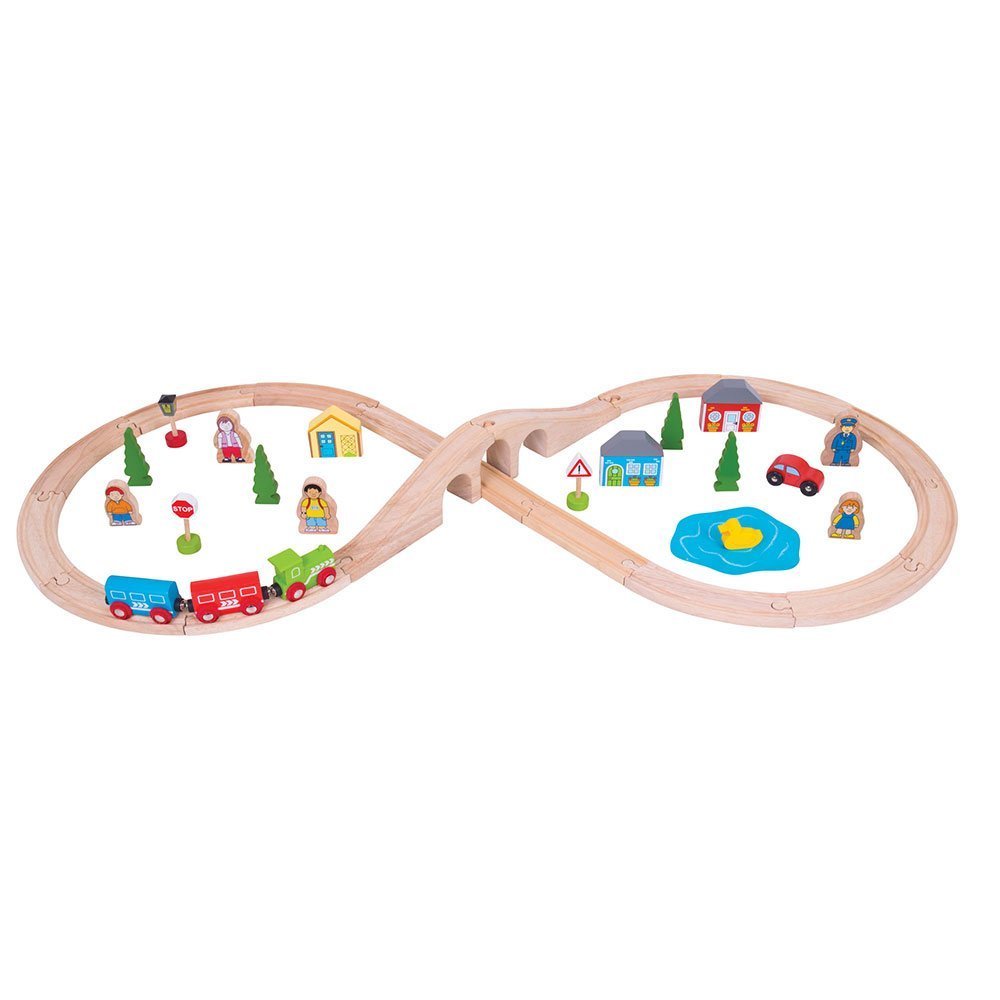bigjigs fairy figure of eight train set
