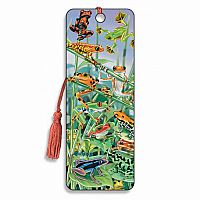 Frogs - 3D Bookmark.