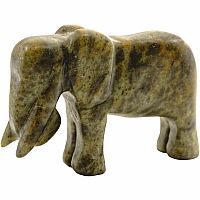 Lion & Elephant Soapstone Carving Kit   