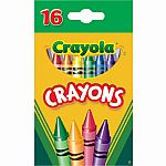 16 Crayons.